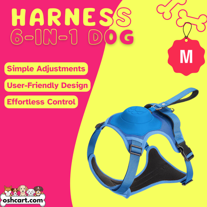 Oshcart™ 6-In-1 Dog Harness