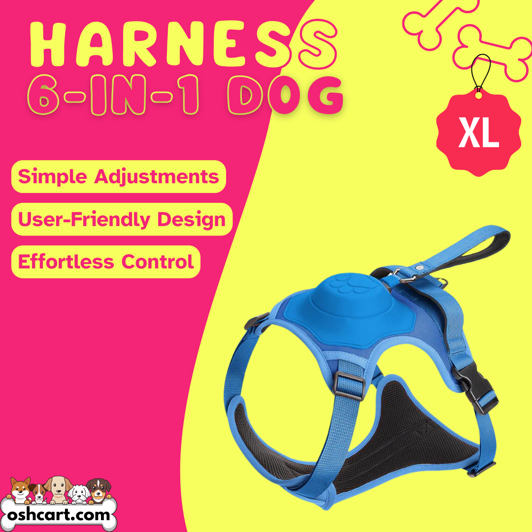 Oshcart™ 6-In-1 Dog Harness