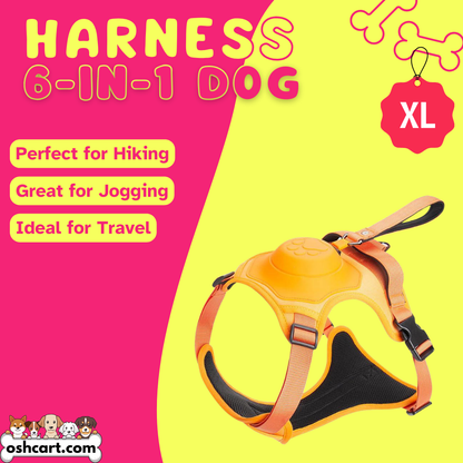 Oshcart™ 6-In-1 Dog Harness