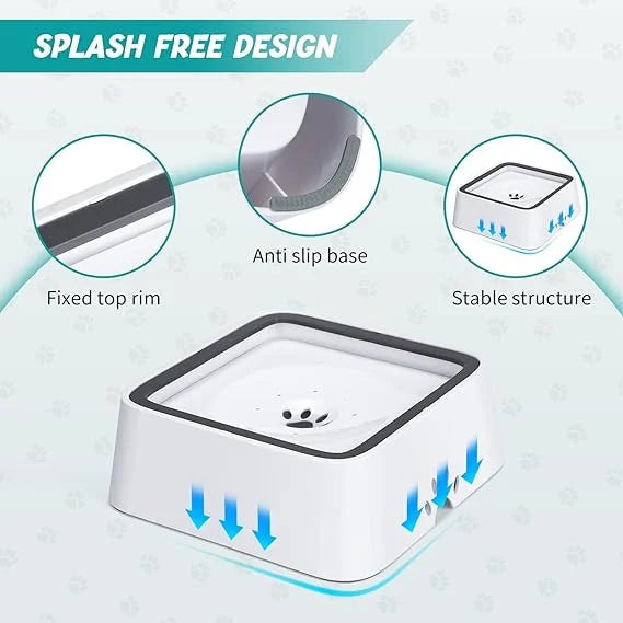 Oshcart™ Anti-Splash Pet Waterer - Spill-Proof Hydration