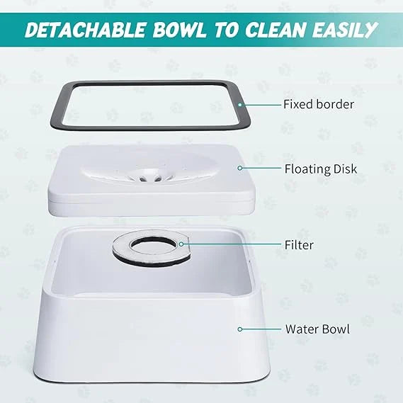 Oshcart™ Anti-Splash Pet Waterer - Spill-Proof Hydration