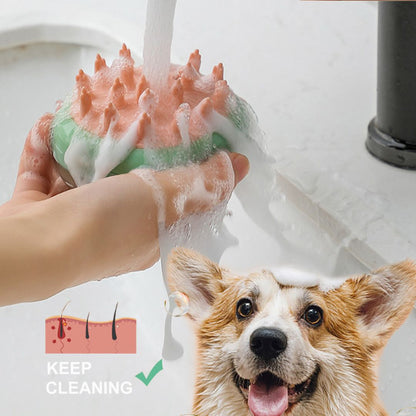 Oshcart™ 2-in-1 Pet Bathing & Grooming Brush