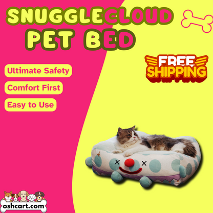 OshCart™ SnuggleCloud Pet Bed