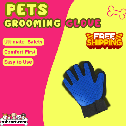 OshCart™ Pet Grooming Glove