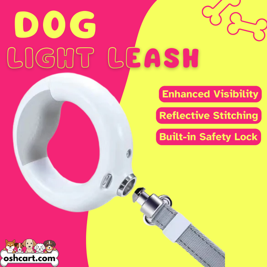 Oshcart™ Dog Light Leash - Illuminate Your Night Walks