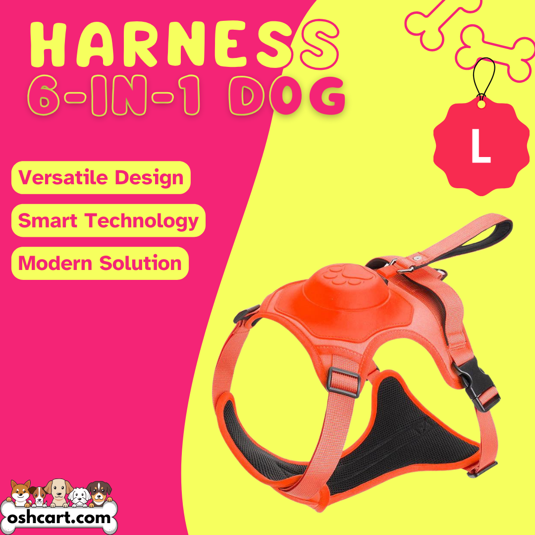 Oshcart™ 6-In-1 Dog Harness