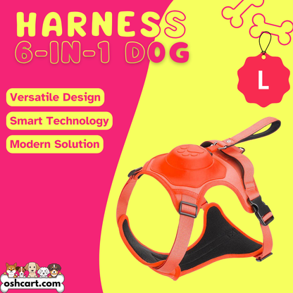 Oshcart™ 6-In-1 Dog Harness