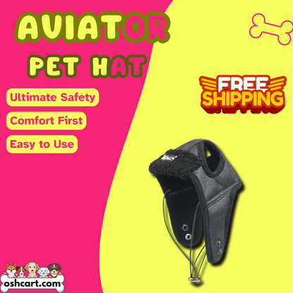 OshCart™ Aviator Pet Hat