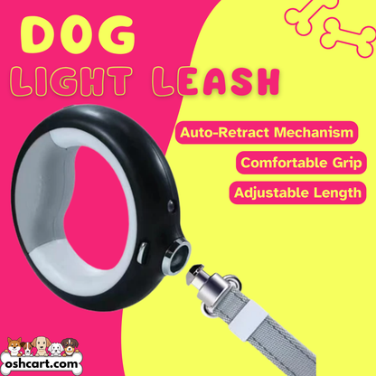 Oshcart™ Dog Light Leash - Illuminate Your Night Walks