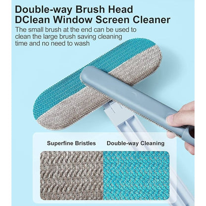 Oshcart™ Dual Pet Hair Brush & Screen Cleaner