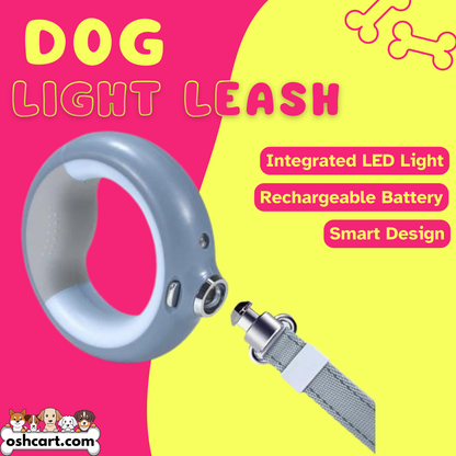 Oshcart™ Dog Light Leash - Illuminate Your Night Walks