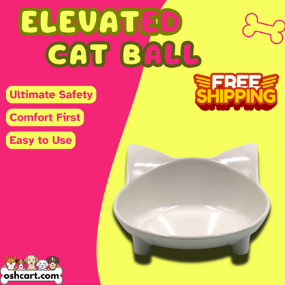 OshCart™ Elevated Cat Bowl