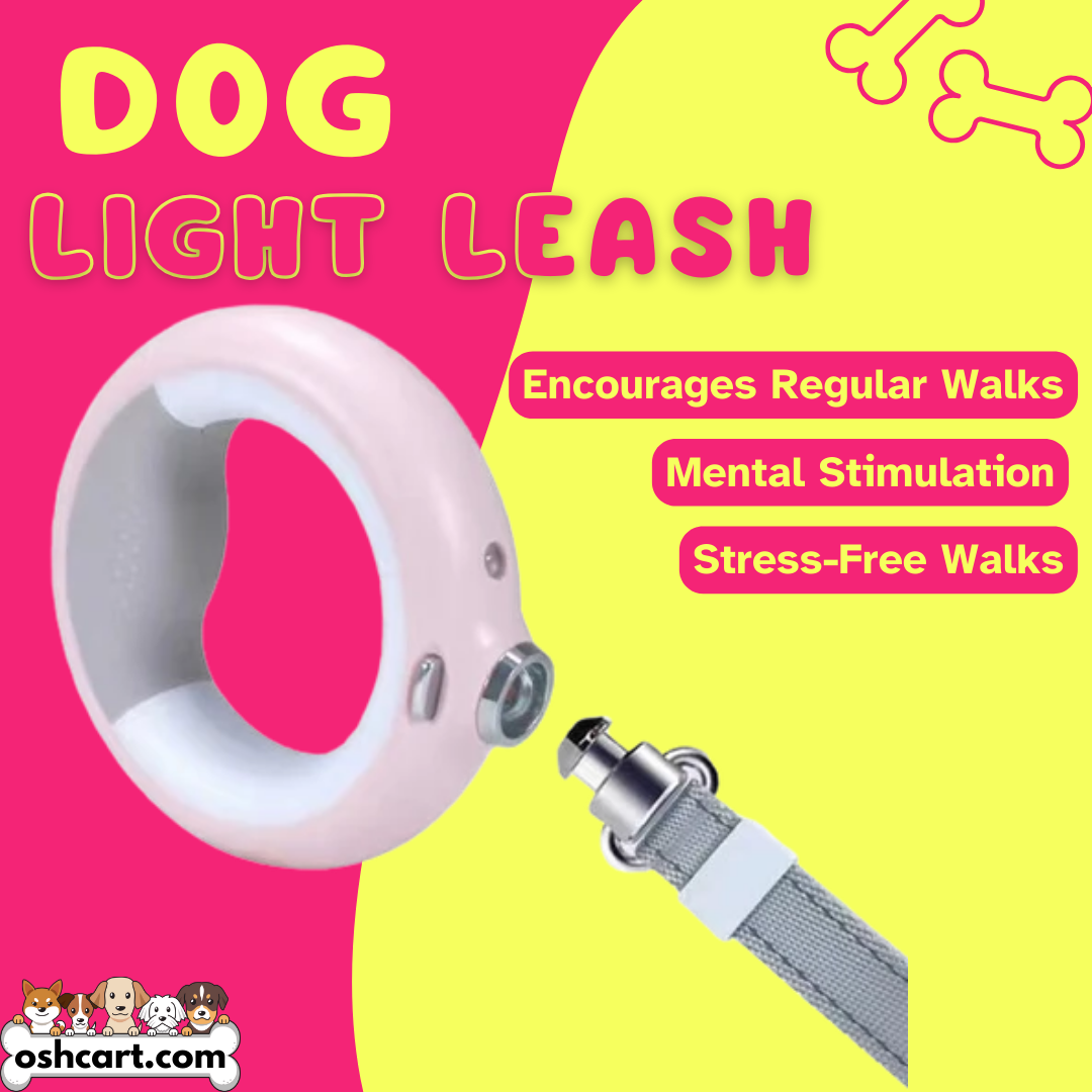 Oshcart™ Dog Light Leash - Illuminate Your Night Walks