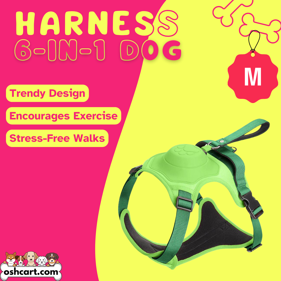 Oshcart™ 6-In-1 Dog Harness