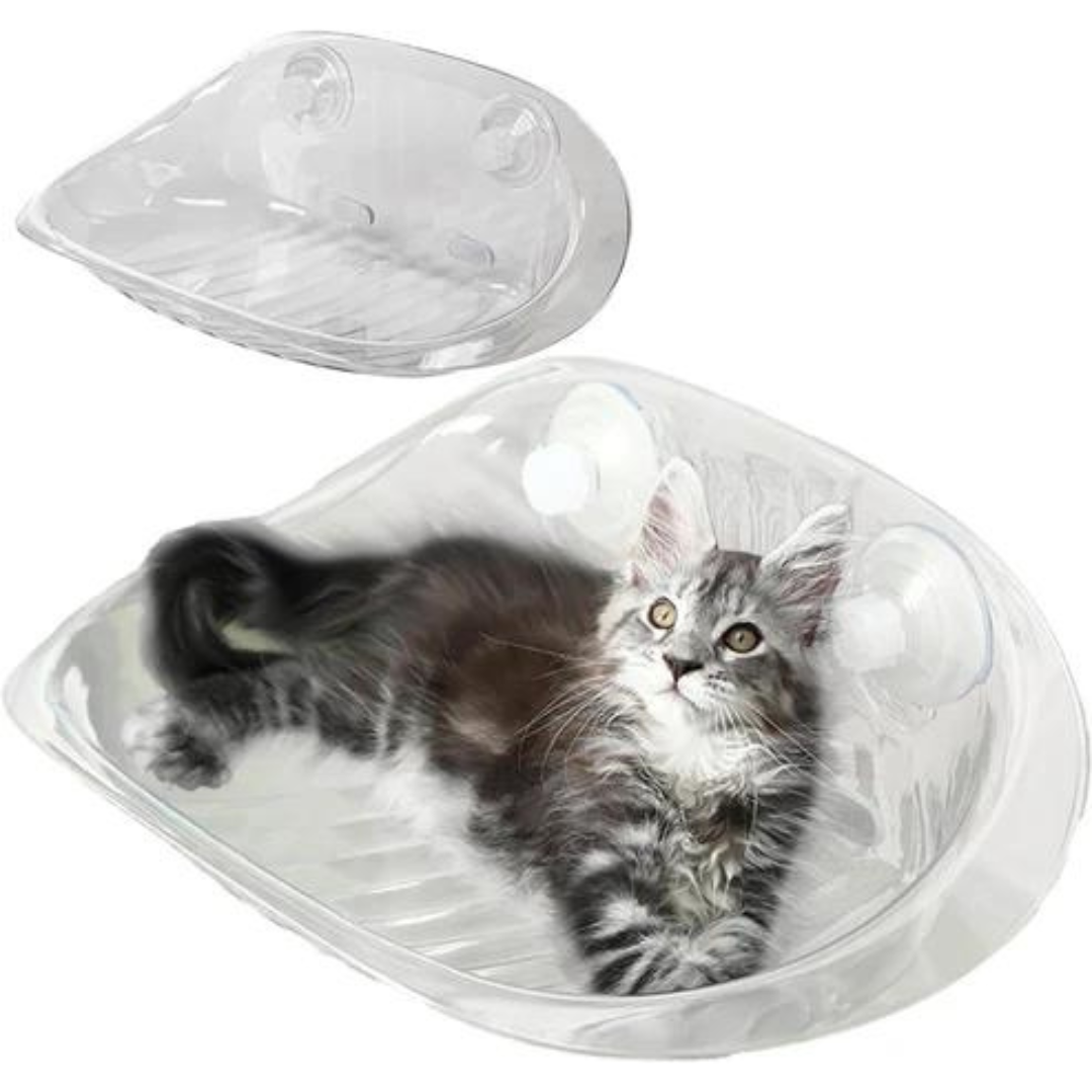 Oshcart™ Transparent Cat Basket - Perfect Perch for Cats