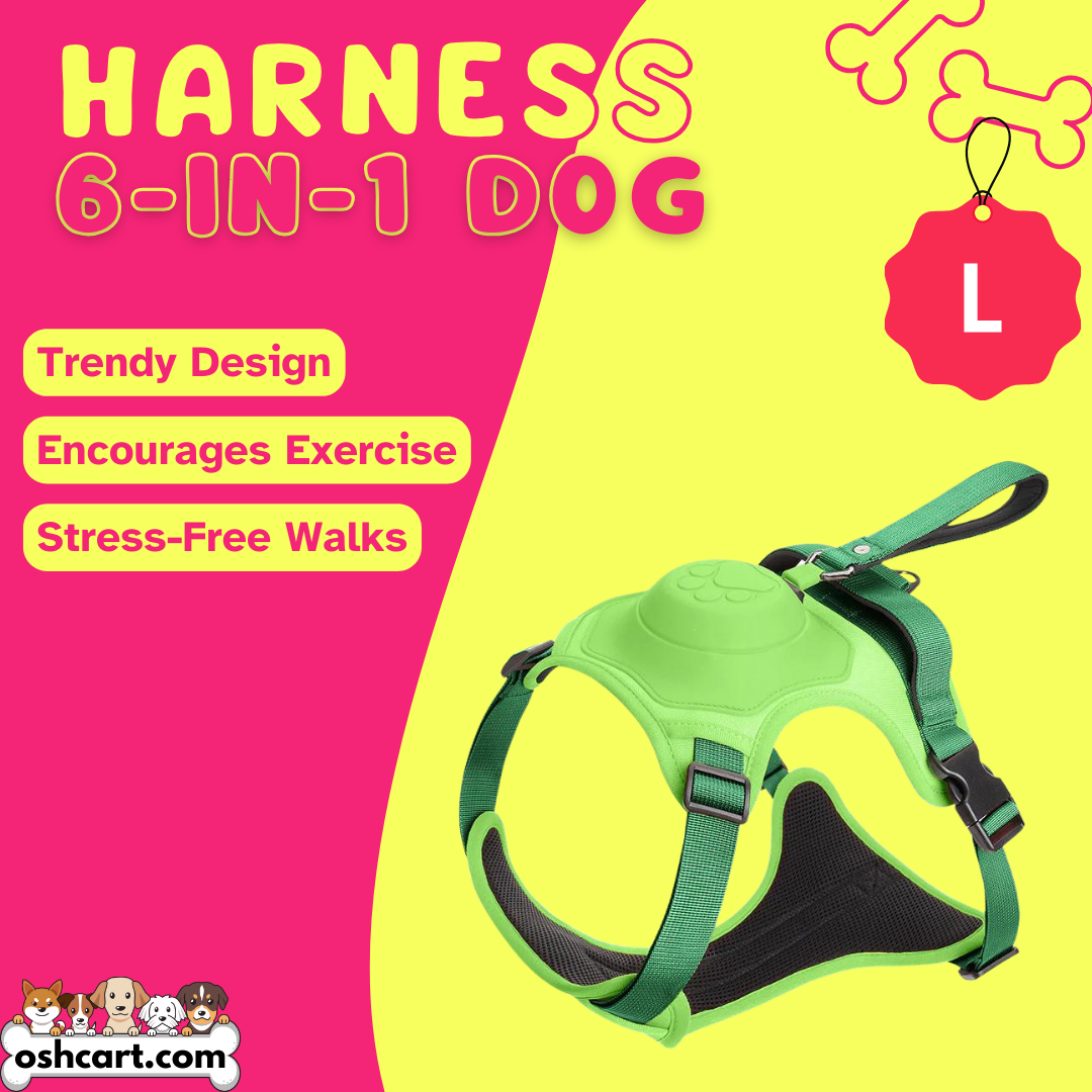 Oshcart™ 6-In-1 Dog Harness