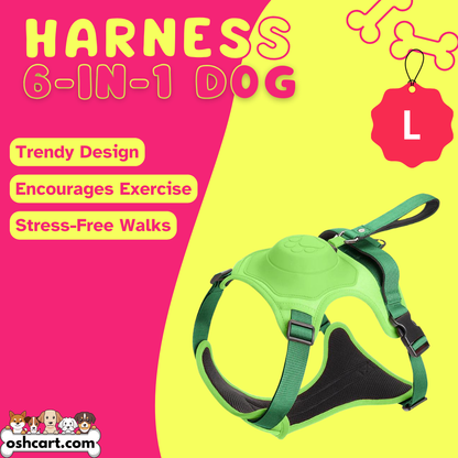 Oshcart™ 6-In-1 Dog Harness