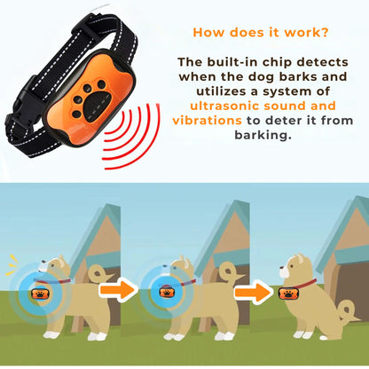 Oshcart™ - Ultrasonic Anti-Bark Dog Collar