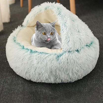 OshCart™ CozyNook Fluffy Pet Bed