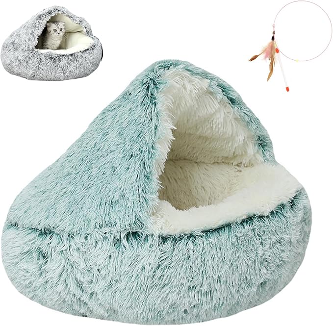 OshCart™ CozyNook Fluffy Pet Bed