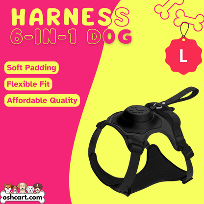 Oshcart™ 6-In-1 Dog Harness