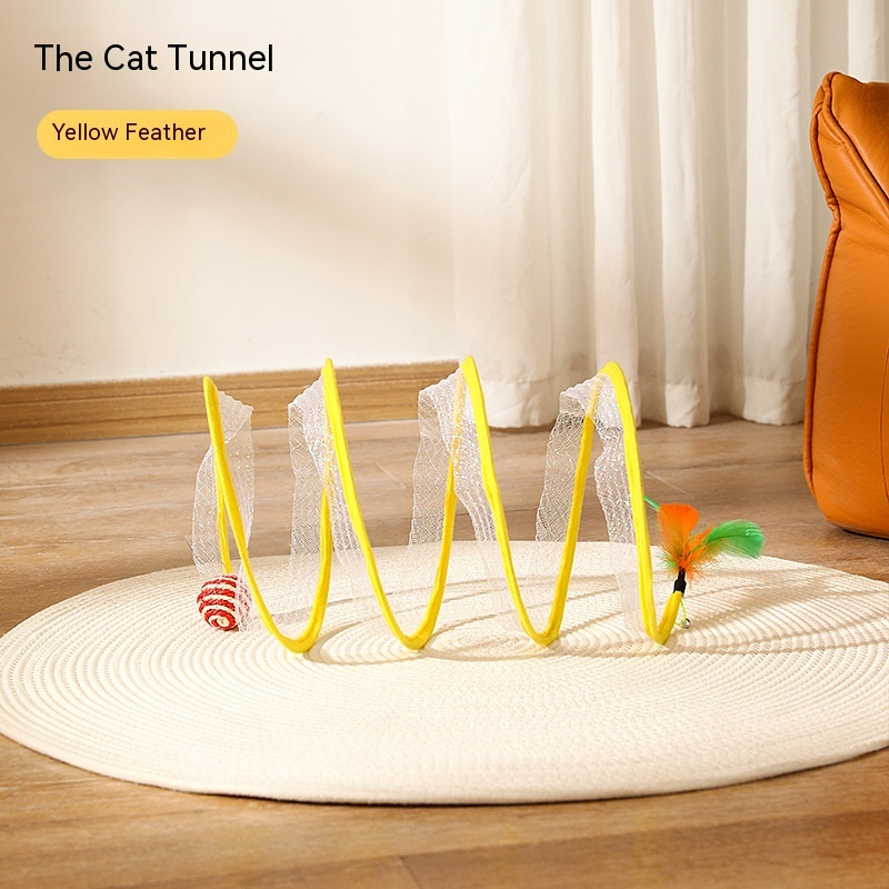 Oshcart™ Spiral Joy Cat Tunnel