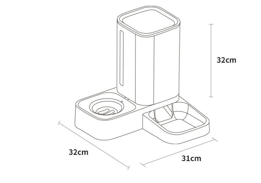 OshCart™ Portable Pet Feeder