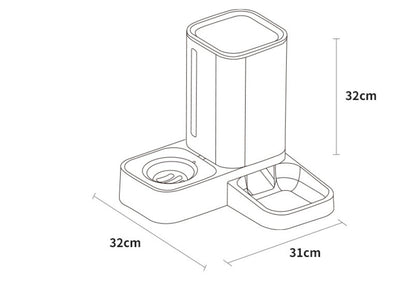 OshCart™ Portable Pet Feeder