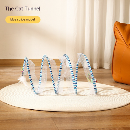 Oshcart™ Spiral Joy Cat Tunnel