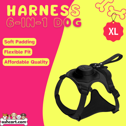 Oshcart™ 6-In-1 Dog Harness