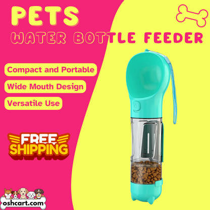 OshCart™ Portable Pet Water Feeder