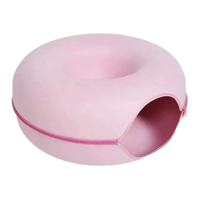 Oshcart™ Plush Haven Donut Cat Bed - OshCart