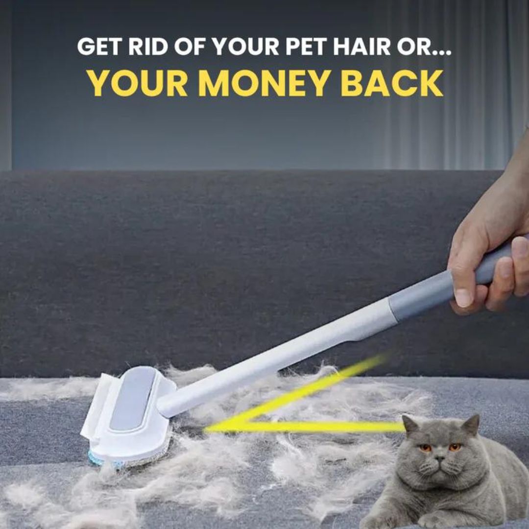 Oshcart™ Dual Pet Hair Brush & Screen Cleaner