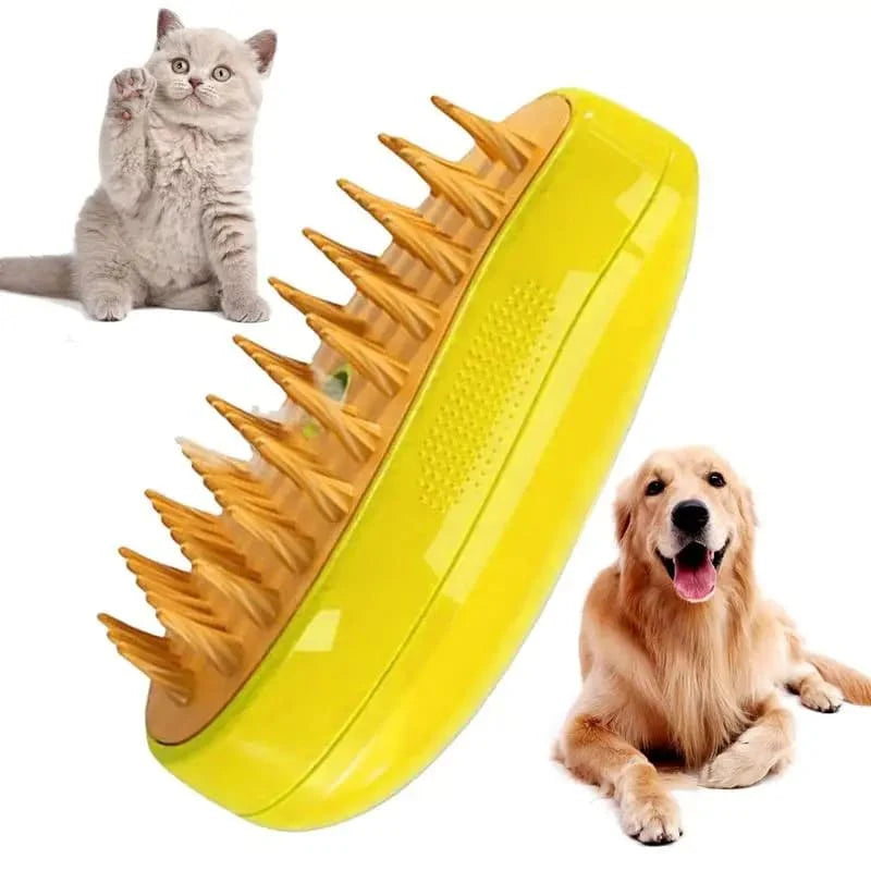 Oshcart™ Steam Pet Brush - Ultimate Grooming & Cleaning Tool