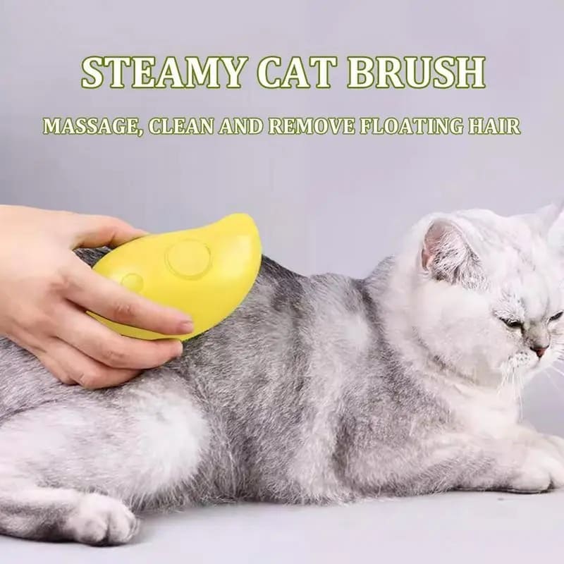 Oshcart™ Steam Pet Brush - Ultimate Grooming & Cleaning Tool