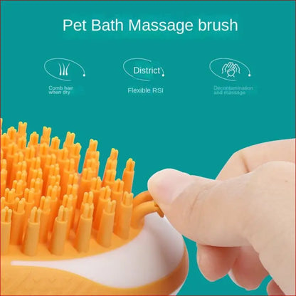 Oshcart™ Pet Massage Brush with Revolutionize Grooming